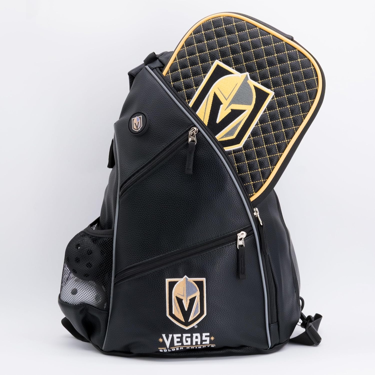 Team Golf PU Leather Backpack, Multi Team Colors, Large