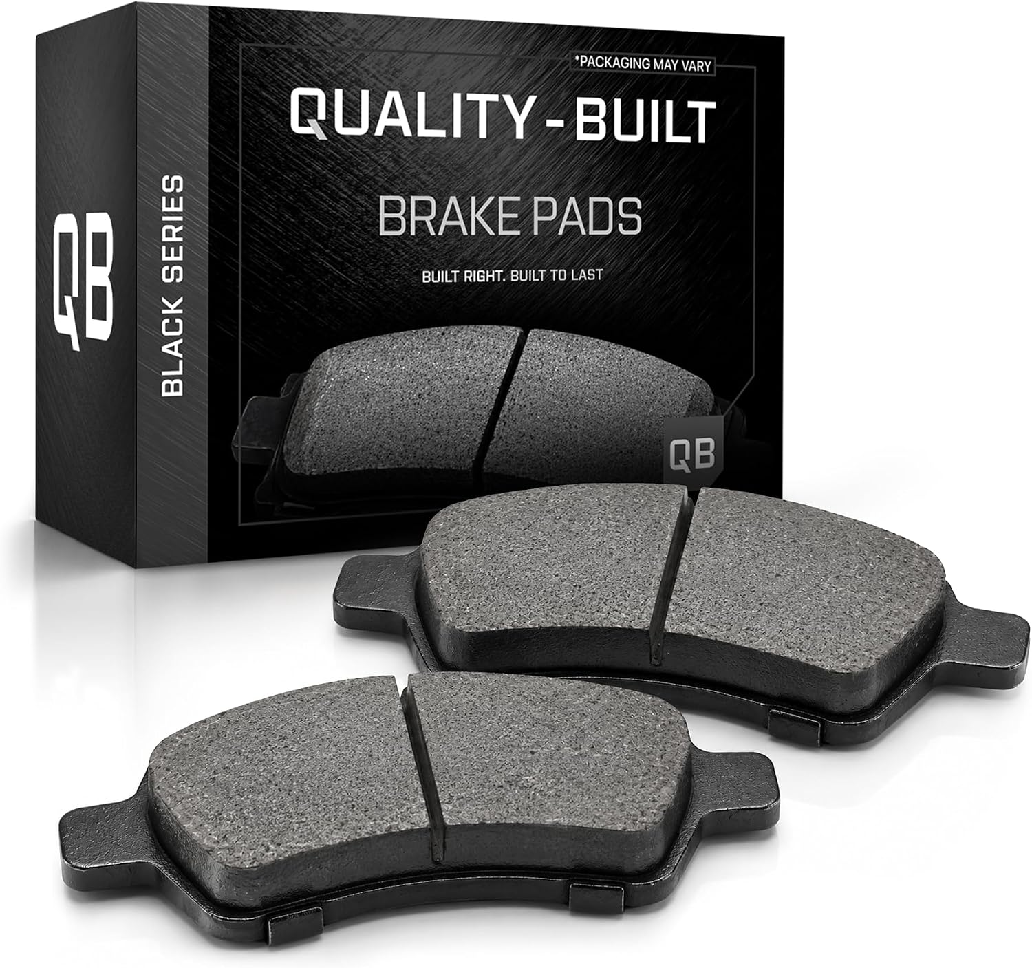 QUALITY-BUILT BLACK SERIES - Pastilhas de freio traseiras de cerâmica - Serve para modelos selecionados Acura RDX 2018-2010, Honda Accord Crosstour 2011-2010, City 2015, Crosstour 2015-2012, CR-V 2016