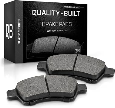 QUALITY-BUILT Black Series Semi-Met Rear Brake Pads w/Hardware BP1753M