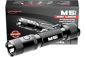 PowerTac M5 GEN3: The Swiss Army Knife of Tactical LED Rechargeable Flashlights