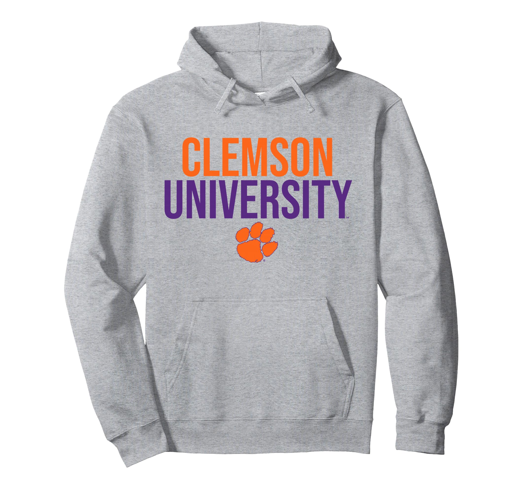 Clemson University Tigers Stacked Pullover Hoodie