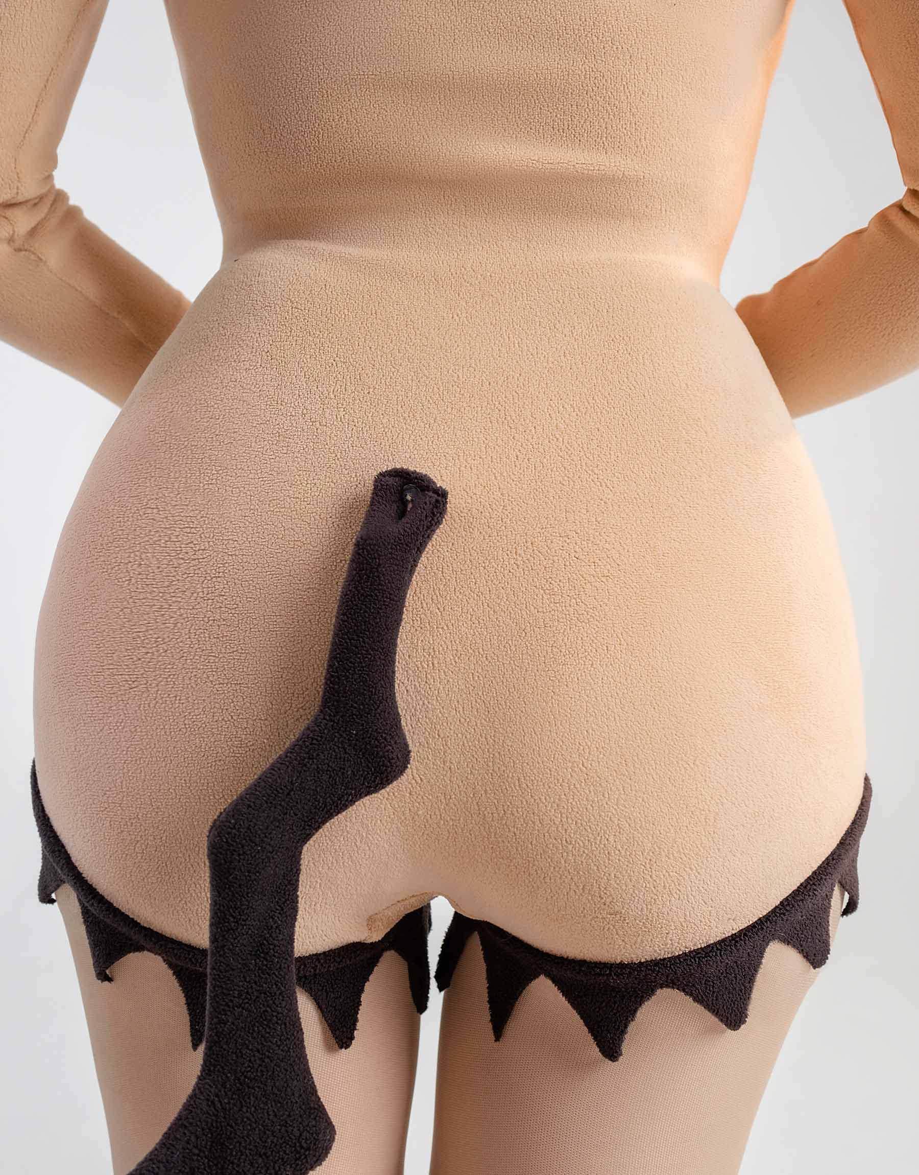 haikyuu Women Rompers with Choker and Socks Onesie Pajamas Bodysuit Anime Cosplay Costume