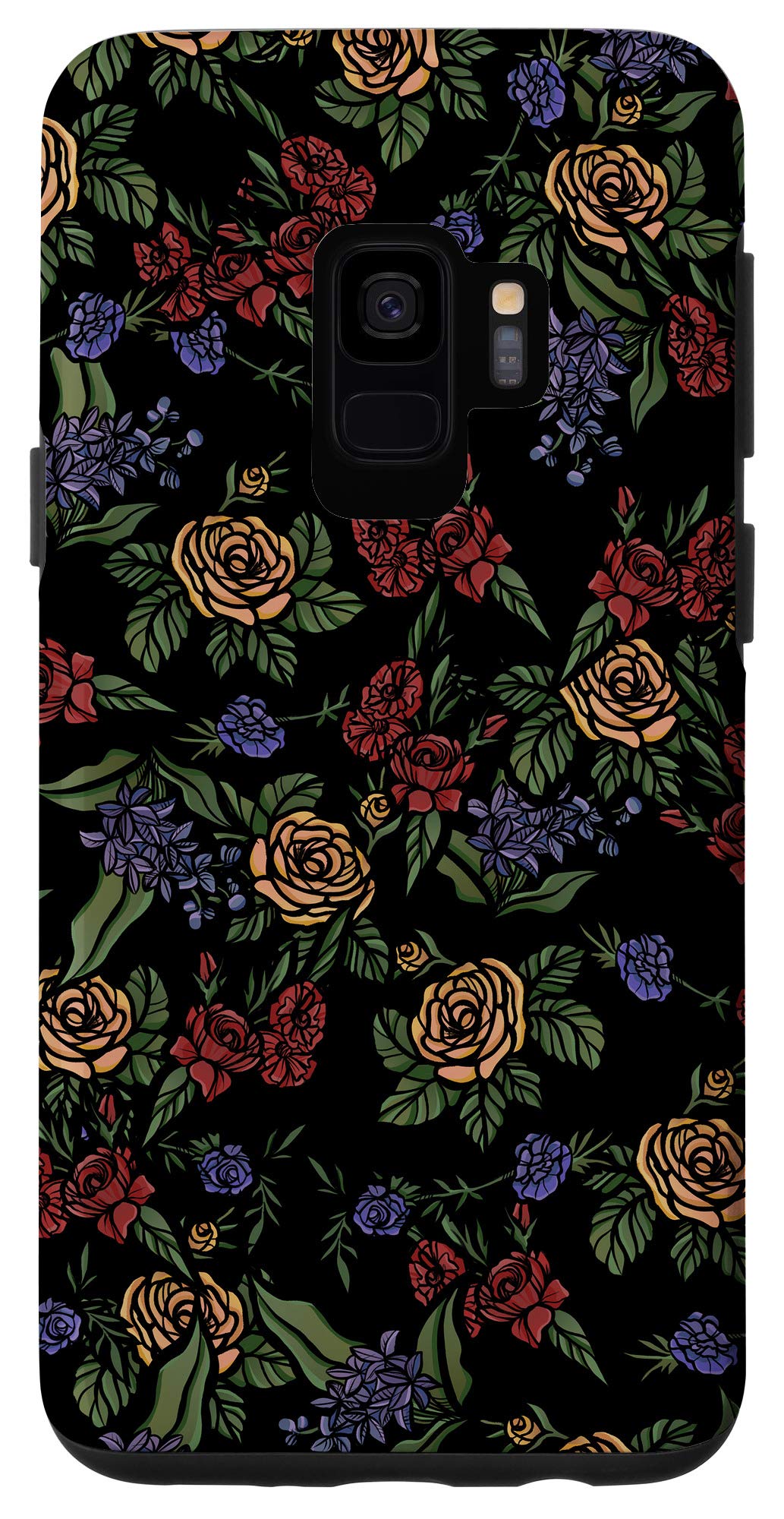 Galaxy S9 Vintage Moody Floral Case