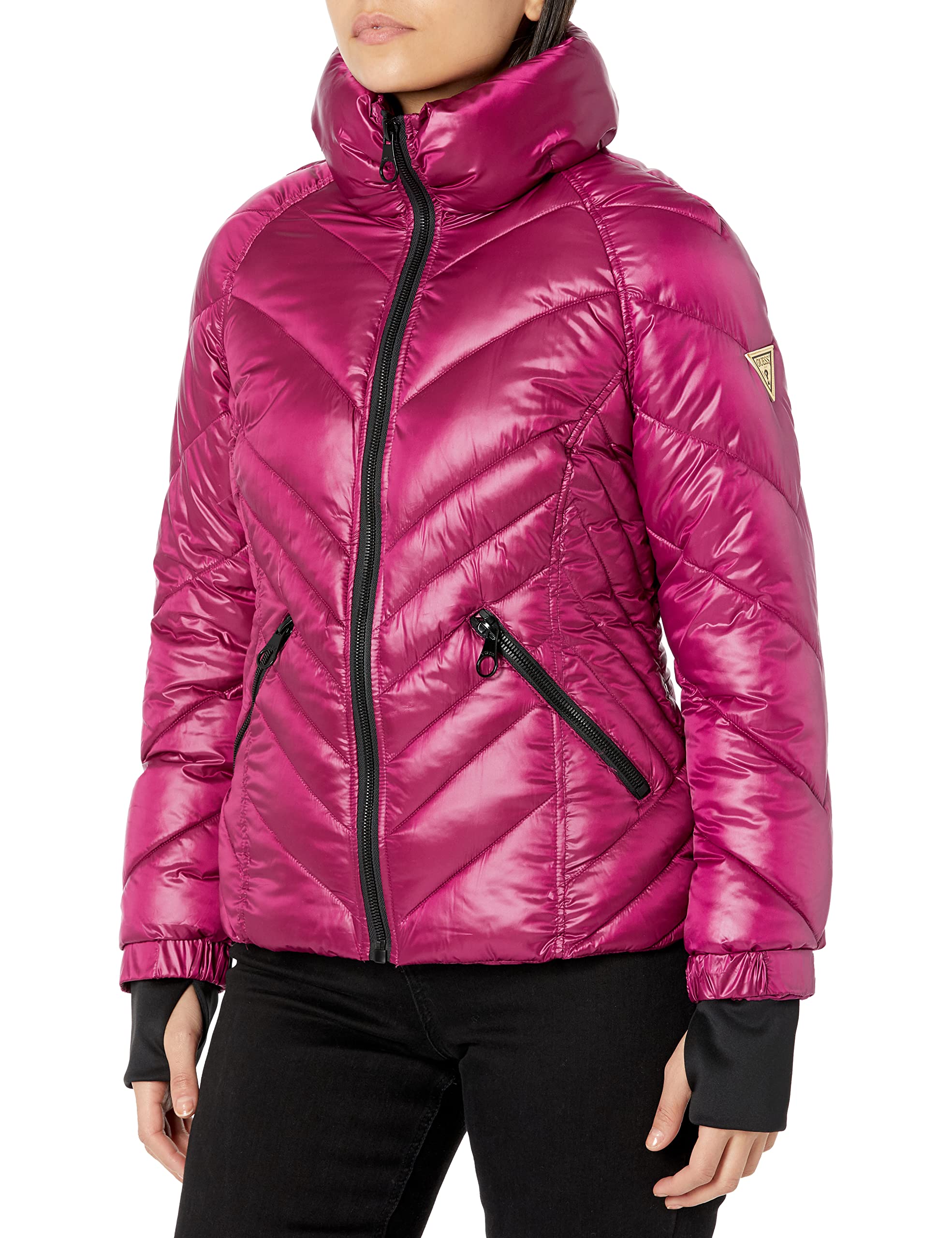 Women's Belted Softshell-Jacket with Hood-image-8