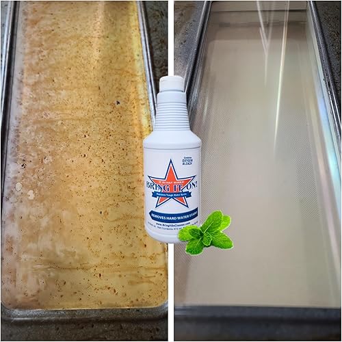 Miniatura 9 de Bring It On Cleaner Quitamanchas de agua dura, limpiador de puerta de ducha más almohadillas de taladro para fregar