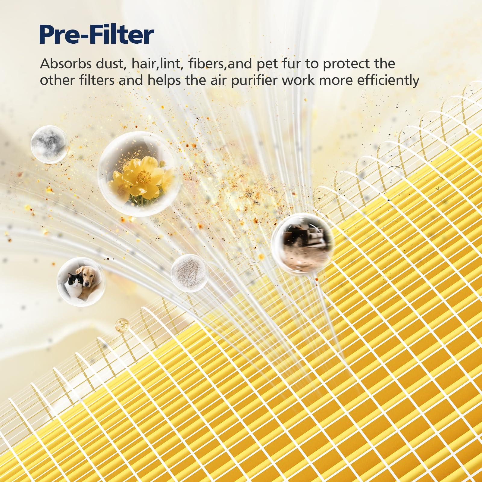Core 200S - Filtro de repuesto para purificador de aire LEVOIT Core 200S-P