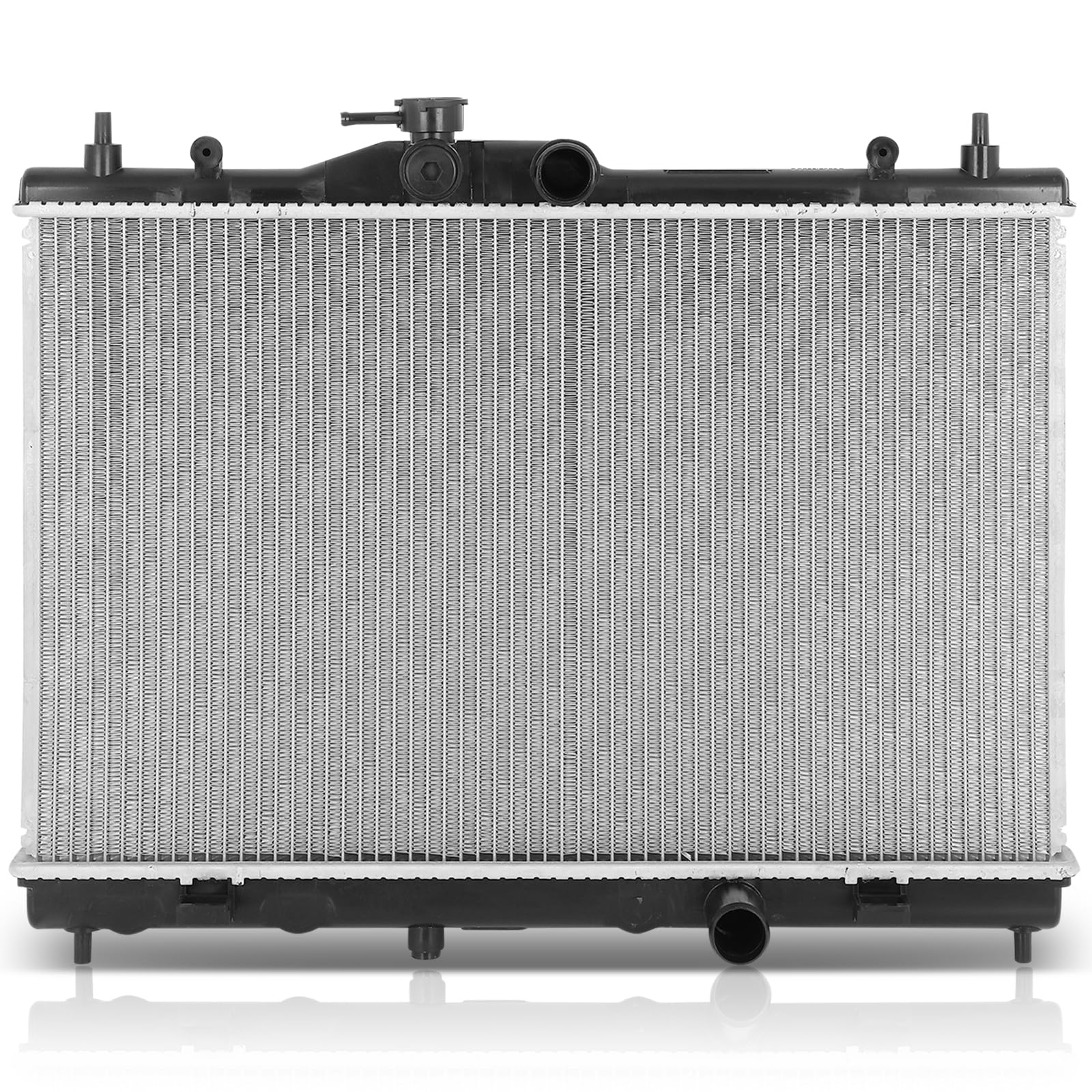 SCITOO 13127 Engine Aluminum Radiator for Nissan for Cube 2009-2014 1.8L