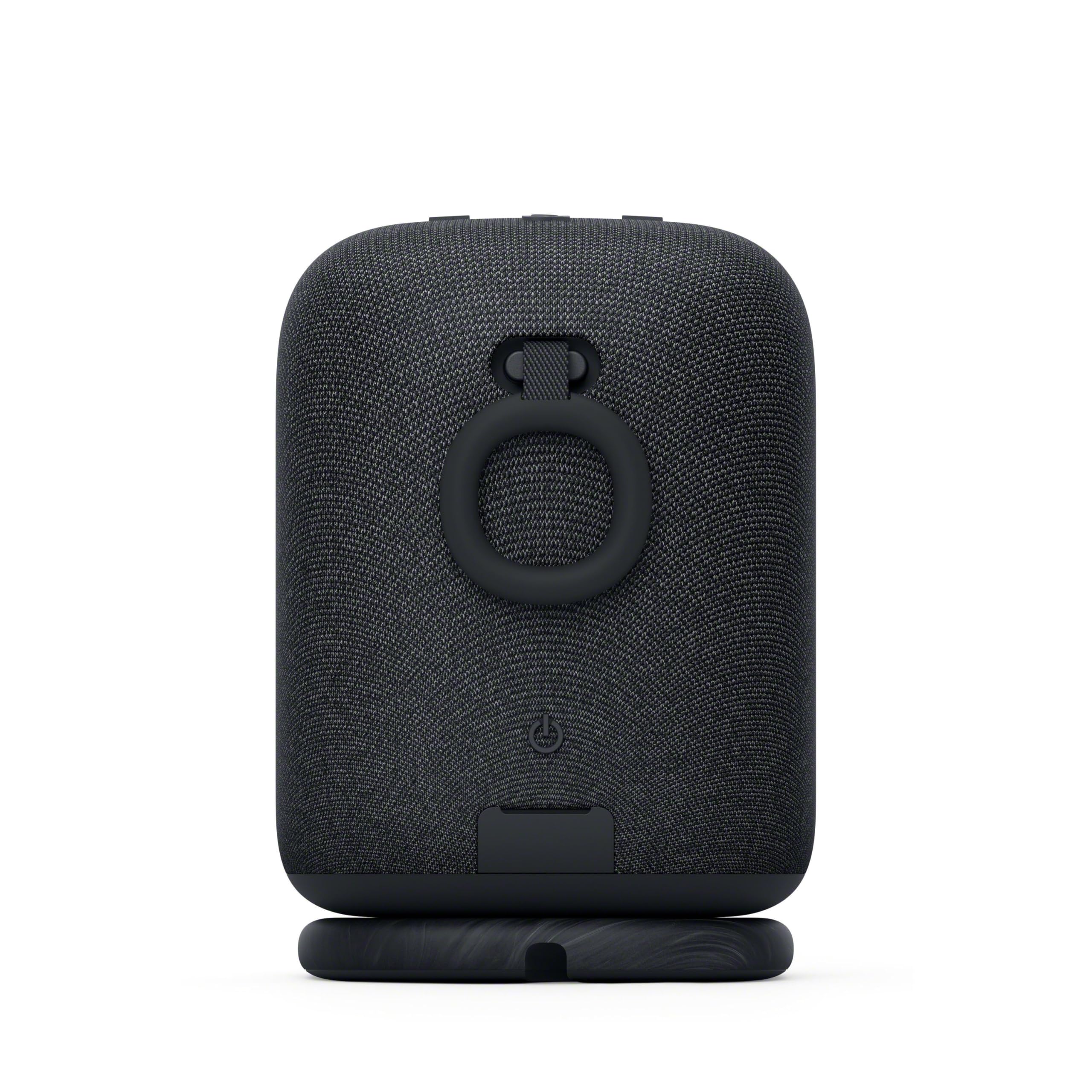 Sony LinkBuds Speaker – Altoparlante Portatile Wireless Bluetooth, IPX4, resistente all'acqua, batteria da 25 ore, qualità delle chiamate nitide, per esterni, da viaggio - Black