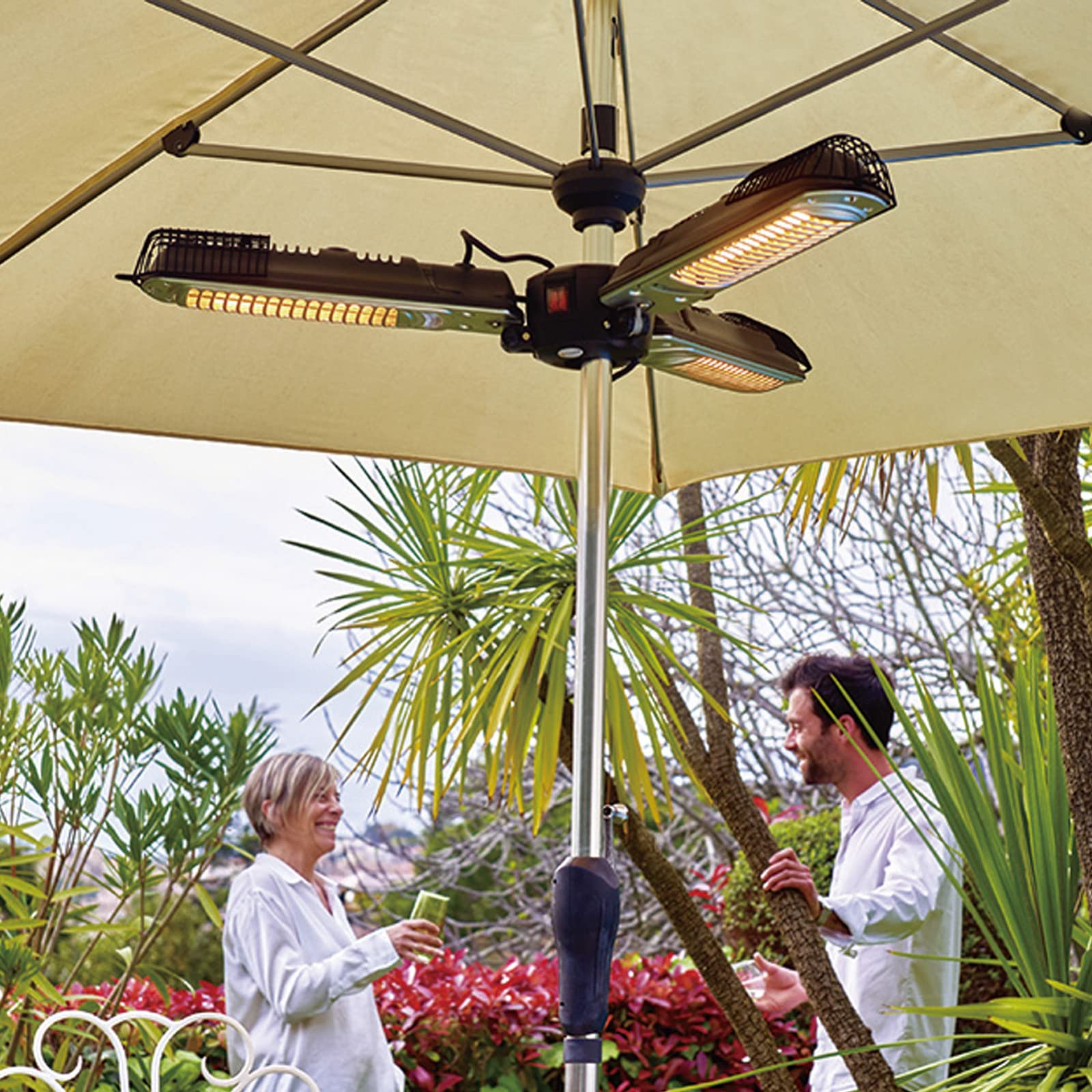 electric patio heater umbrella Amazon.com : Hanging Umbrella Heater,Electric Patio Heater Three Heat  Settings Quick Installation Patio Heater Outdoor for Balconies Courtyards  Garages Terraces and Restaurants, 1500w : Patio, Lawn & Garden