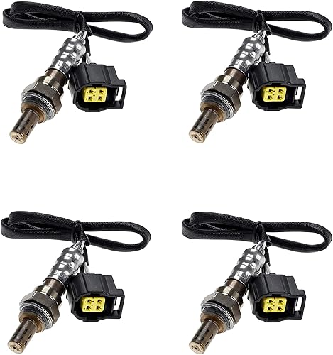 Miniatura 1 de Juego de 4 nuevos sensores de oxígeno O2 GAM Upstream y Downstream compatibles con Jeep Grand Cherokee 2001-2018 3.6L 3.7L 4.0L 4.7L 5.7L 6.1L 6.4L