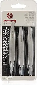 Kit Pinças Profissionais 3 Peças, Mundial S/A, Prateado