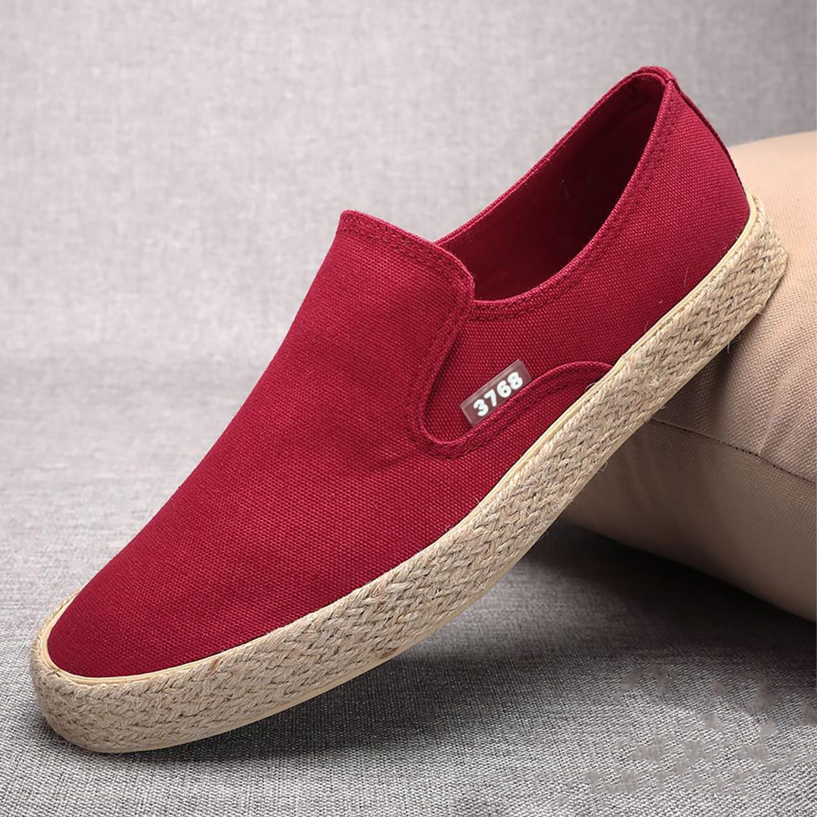 Scarpe in tela da uomo, estive, traspiranti, leggere, comode, in tessuto, suola morbida, casual, per attività all'aria aperta, per il tempo libero