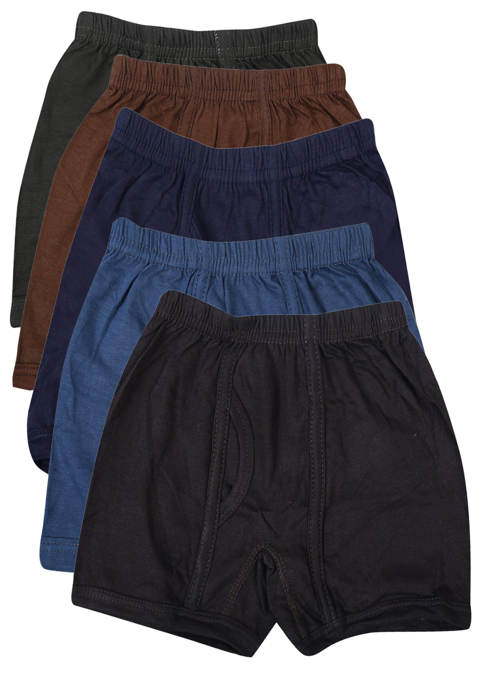 ZachariasBoy's Pack of 5 Trunk Underwear Color May Vary