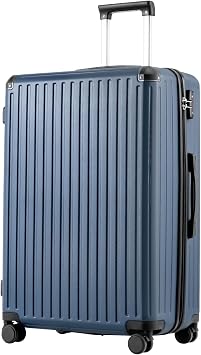 COOLIFE 28 Inch Large Suitcase – Hardshell Trolley Lightweight ABS+PC