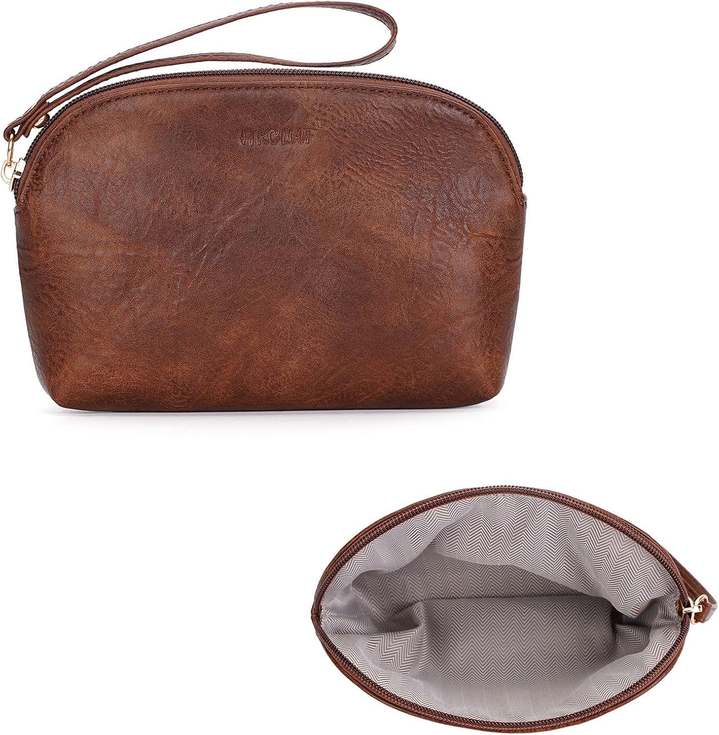 HKCLUF Crossbody Bag Purse for Women 2PCS/Set Leather Hobo Handbag Wallet Set With 2Adjustable Guitar Strap Shoulder Bag | Purse, 2PCS/Set, Leather, Wallet Set, Purse
