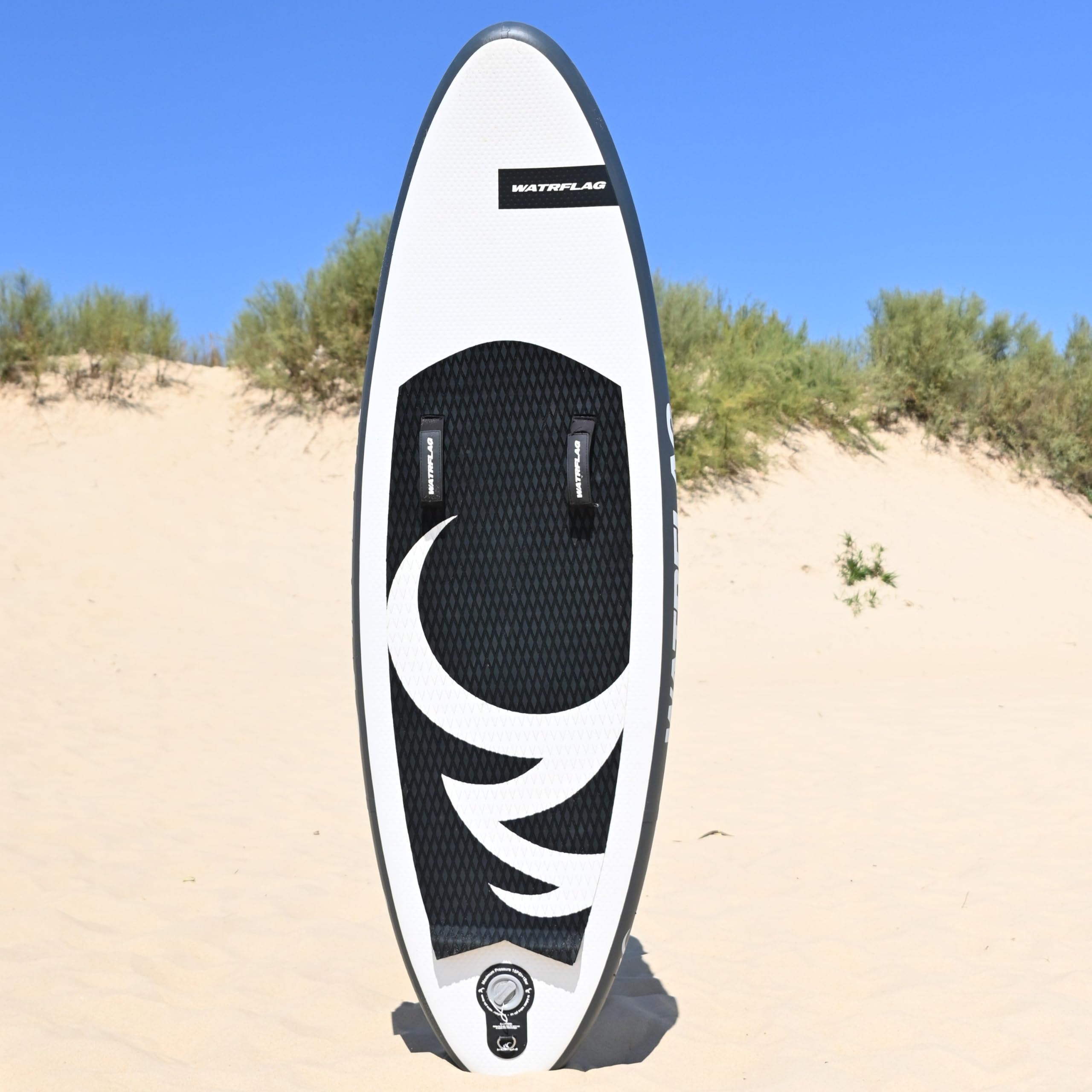 Premium aufblasbares SURF-Body Board Wave Rider 6'3" - 190 cm Set