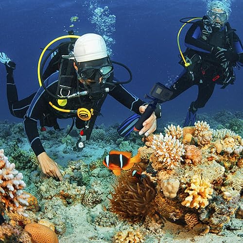 Miniatura 6 de Luxebell Agarre de mano flotante, montaje en poste para GoPro Hero 12 11 10 9 8 7 6 5 Max Session 4 3+, accesorios de montaje de mango para cámara