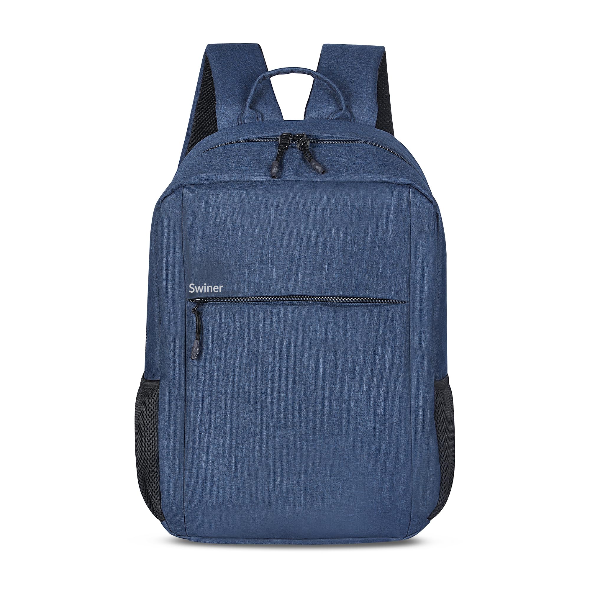Swiner Laptop Backpack/Trolley Pass Bag for Men Women with 15.6 inch Laptop Compartment, Waterproof Proffesional Backpack for Office College School Casual Bag (Modal 1, Navy) (B0D6RXVBQG) Amazon Price History, Amazon Price Tracker