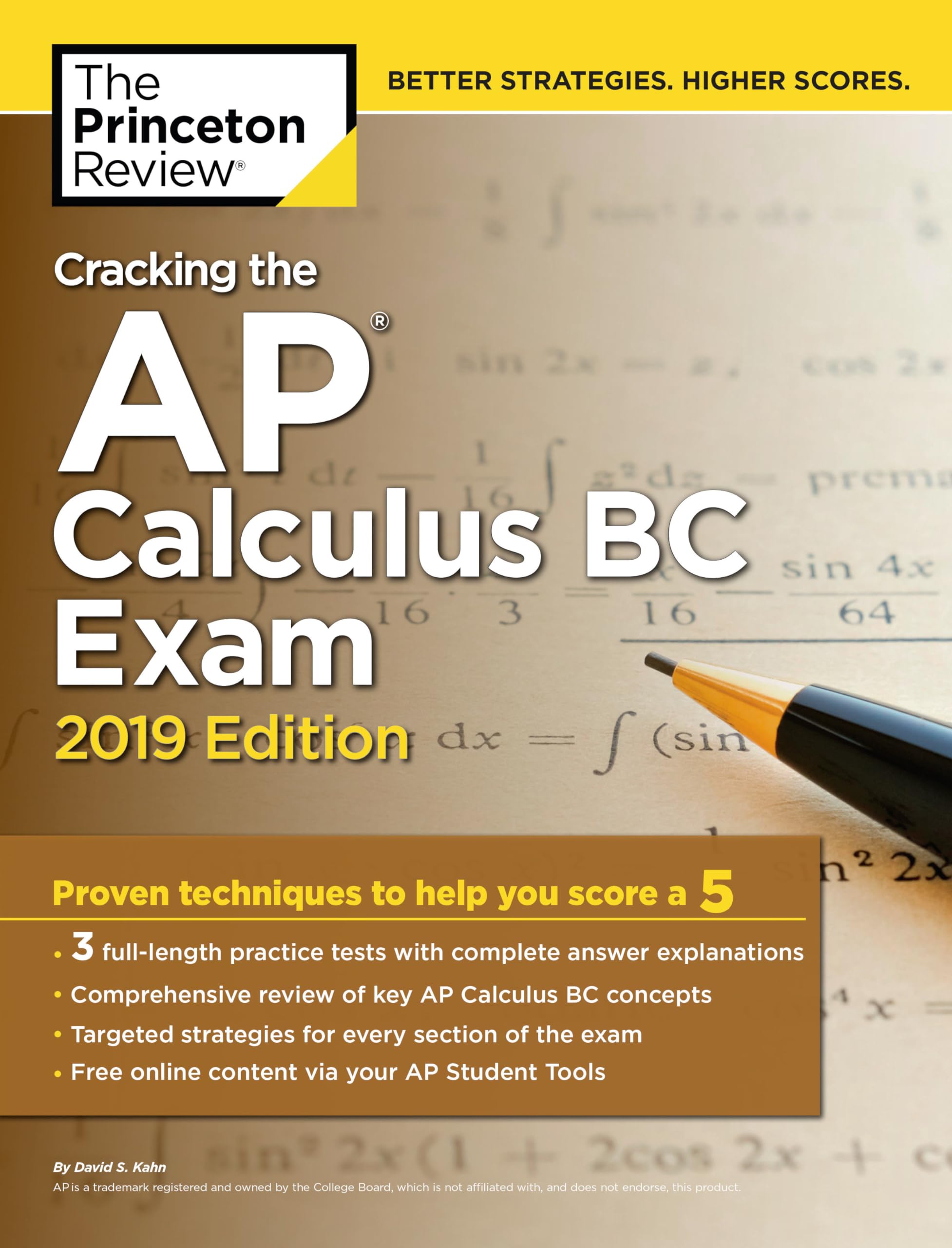Cracking the AP Calculus BC Exam, 2019 Edition: Practice Tests & Proven Techniques to Help You Score a 5 (College Test Preparation)
