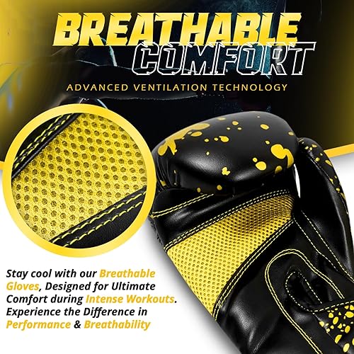 Miniatura 5 de DALLX Guantes de boxeo para MMA Fitness Kickboxing Heavy Boxing Muay Thai Sparring Guantes para hombres y mujeres