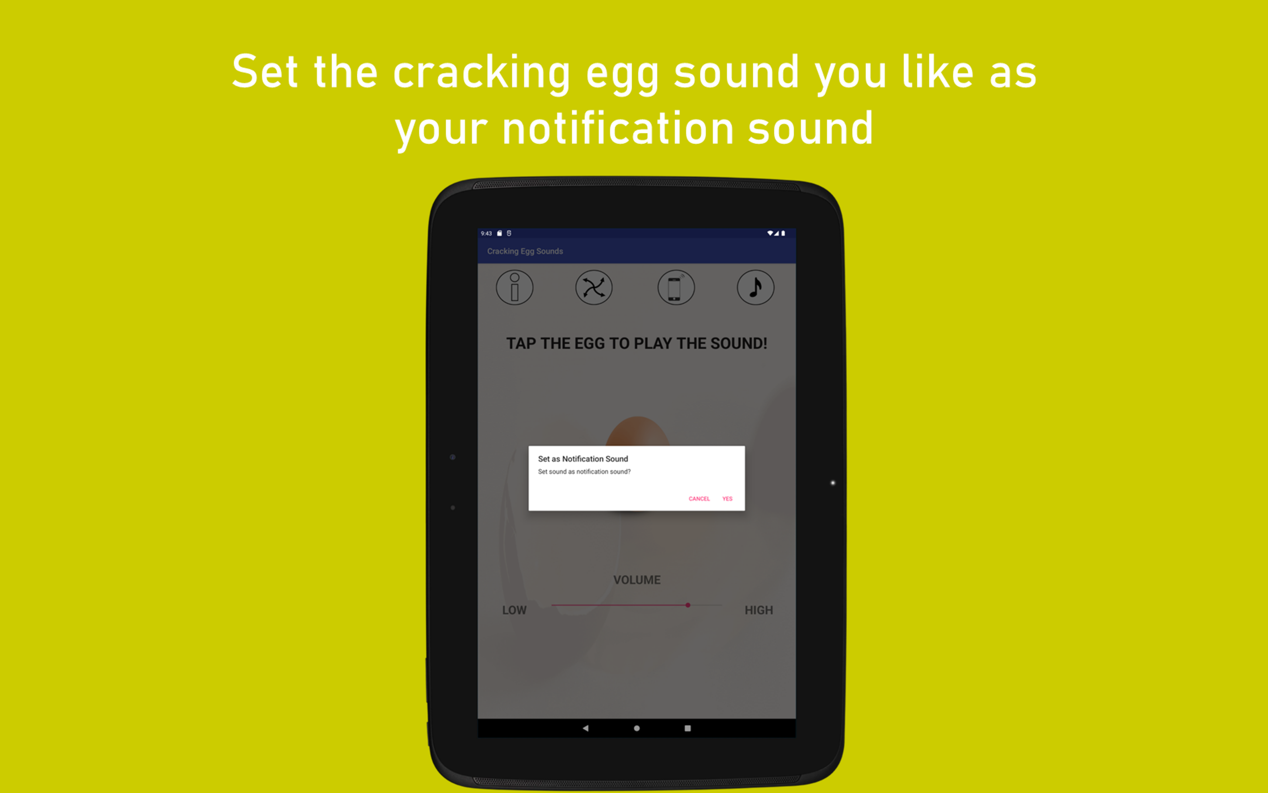 Cracking Egg for Android