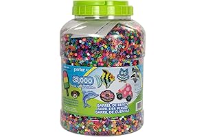 Perler Fuse Bead Craft Kit: Unlock Imaginative Possibilities with Bulk 32002-Piece Perler Beads