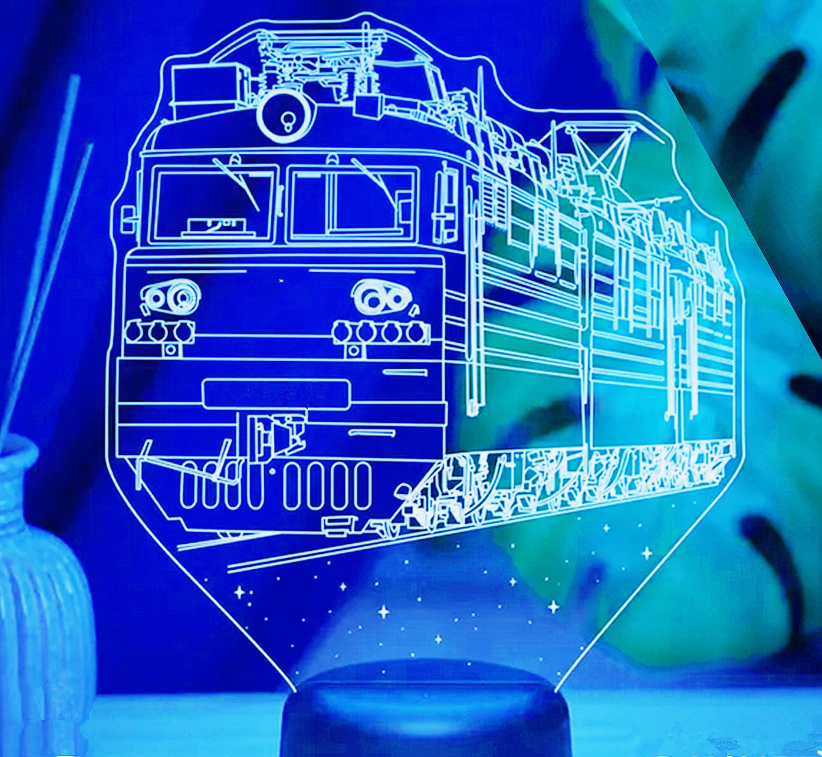 Nastrojowe światło 3D, 16 kolorów, USB, lampa stołowa LED, prezent do domu, na imprezę, urodziny, prezent