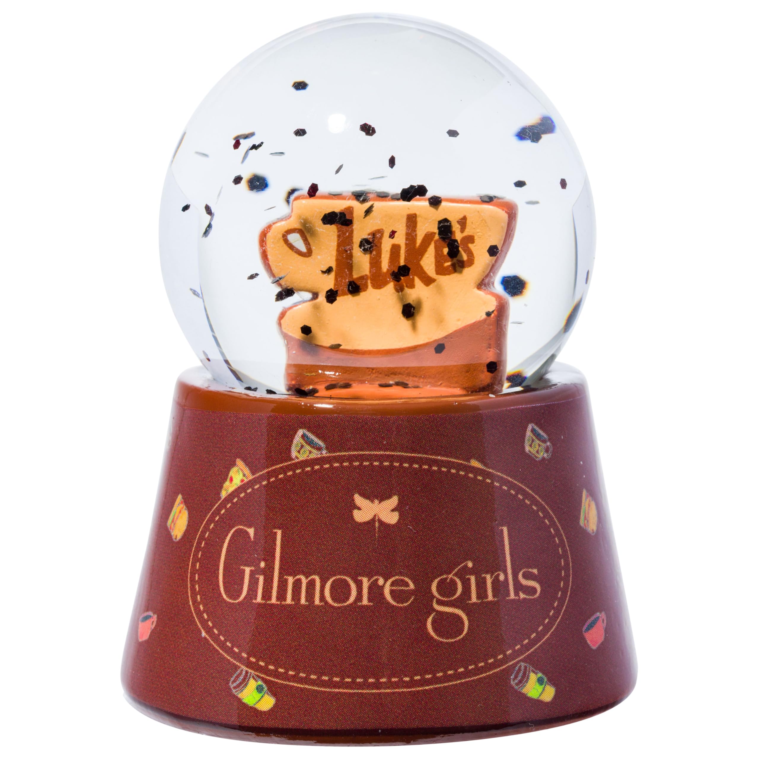 Silver Buffalo Girls Gilmore : Luke's Diner Gilmore Lukes Boxed 45Mm Light Up Snow Globe In Retail Packaging