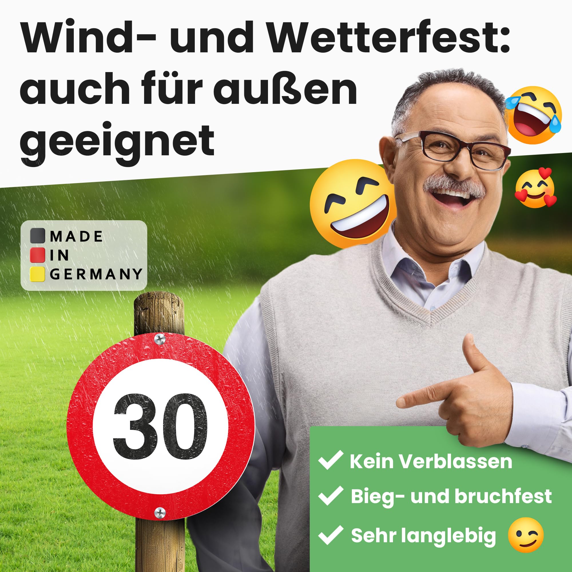 Targa Divertente Per 16° Compleanno – 30x20 Cm In Plastica – Idea Regalo Per Festa, Lui O Lei – 16 Ich Darf Das - 4