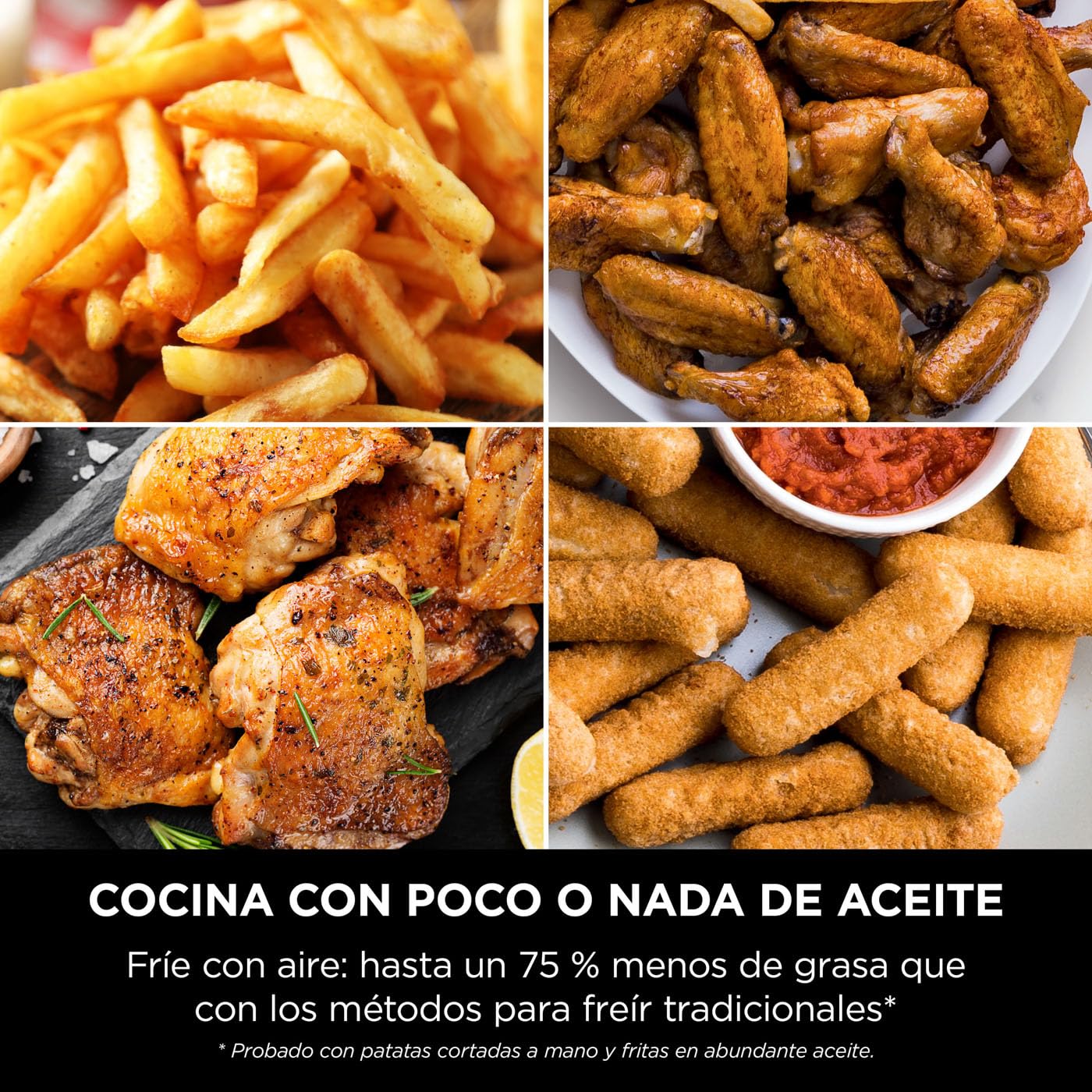 Ninja Double Stack XL Freidora de aire, 9,5 l, Doble cesta vertical, 4 niveles de cocción, 2 cestas y 2 rejillas, diseño para ahorrar más espacio, 6 funciones de cocción, 8 porciones, en gris, SL400EU
