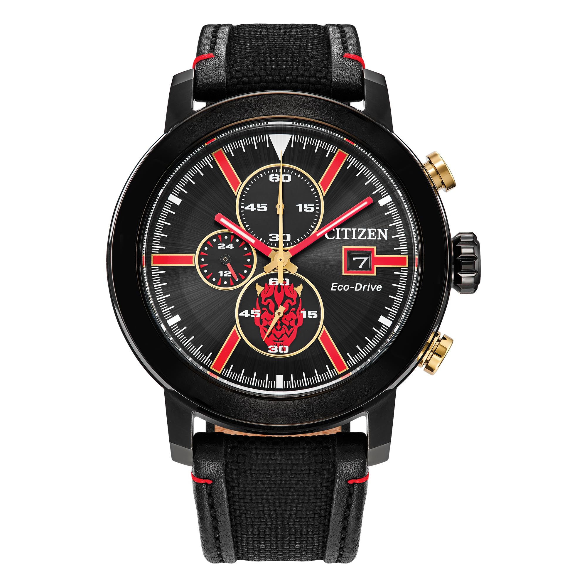 Citizen Wrist Watch Gents Eco-Drive Star Wars Darth Maul