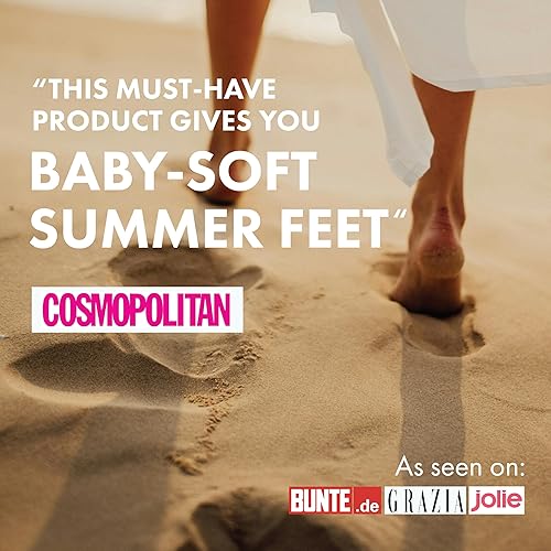 Miniatura 3 de Mascarilla exfoliante que elimina la piel muerta, removedor de callos dermatológicamente probado para pies secos y agrietados, mascarilla exfoliante