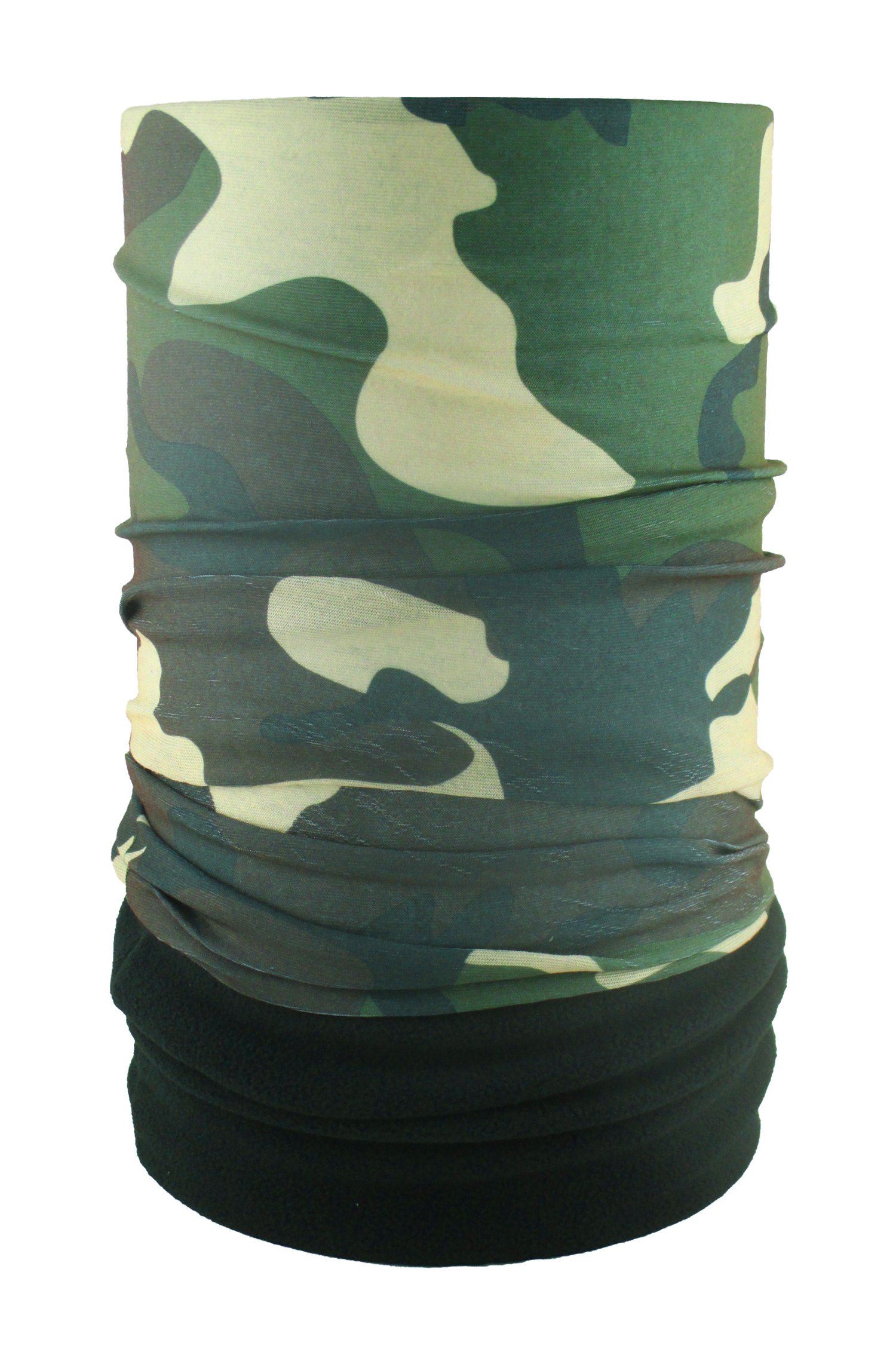 HeadLOOP Polar Extra Long Multifunctional Microfibre Fleece Tube Scarf Camouflage Head Wear Bandanna