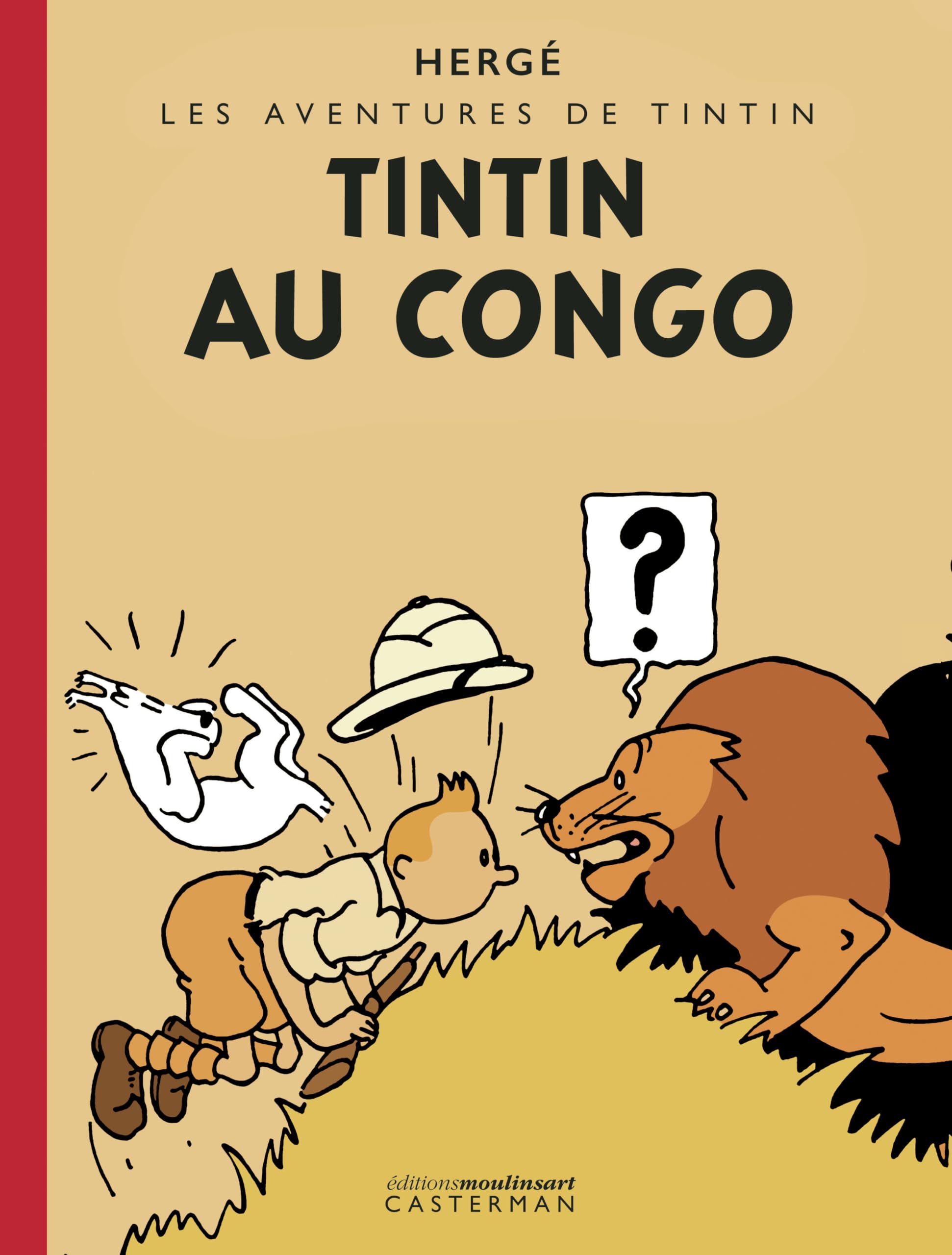 Tintin - Tintin au Congo: Édition Petit Vingtième colorisée