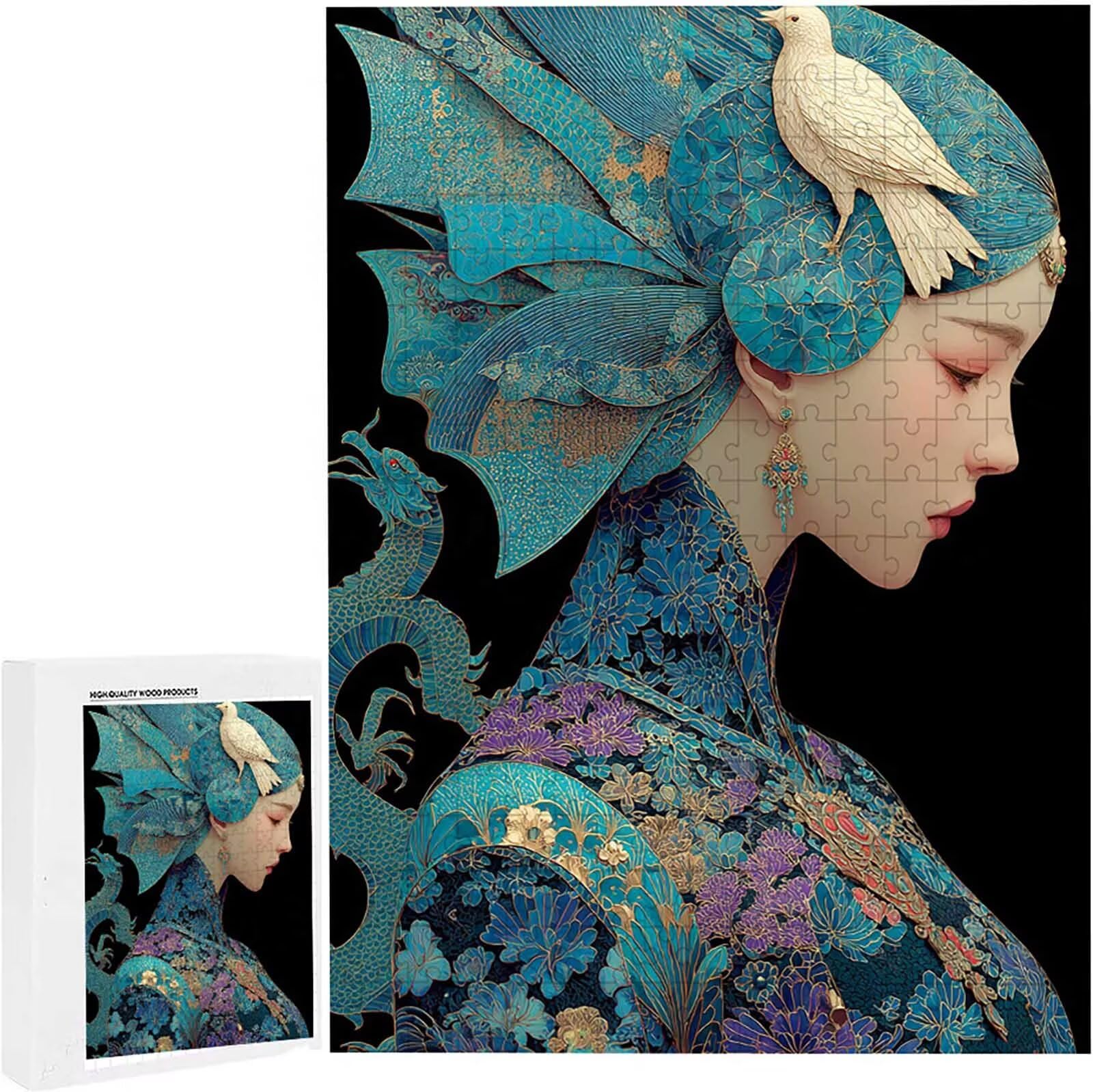 Puzzle 6000 sztuk Puzzle dla dorosłych 179 x 105 cm Gra edukacyjna prezenty dla dorosłych i dzieci w wieku 14 lat, kreatywny prezent dla relaksu kwiat motyl PjY7803 E-Q