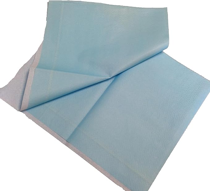 Laminated Draw Sheets, Disposable, 2 Ply, 80cm x 140cm, Incontinence