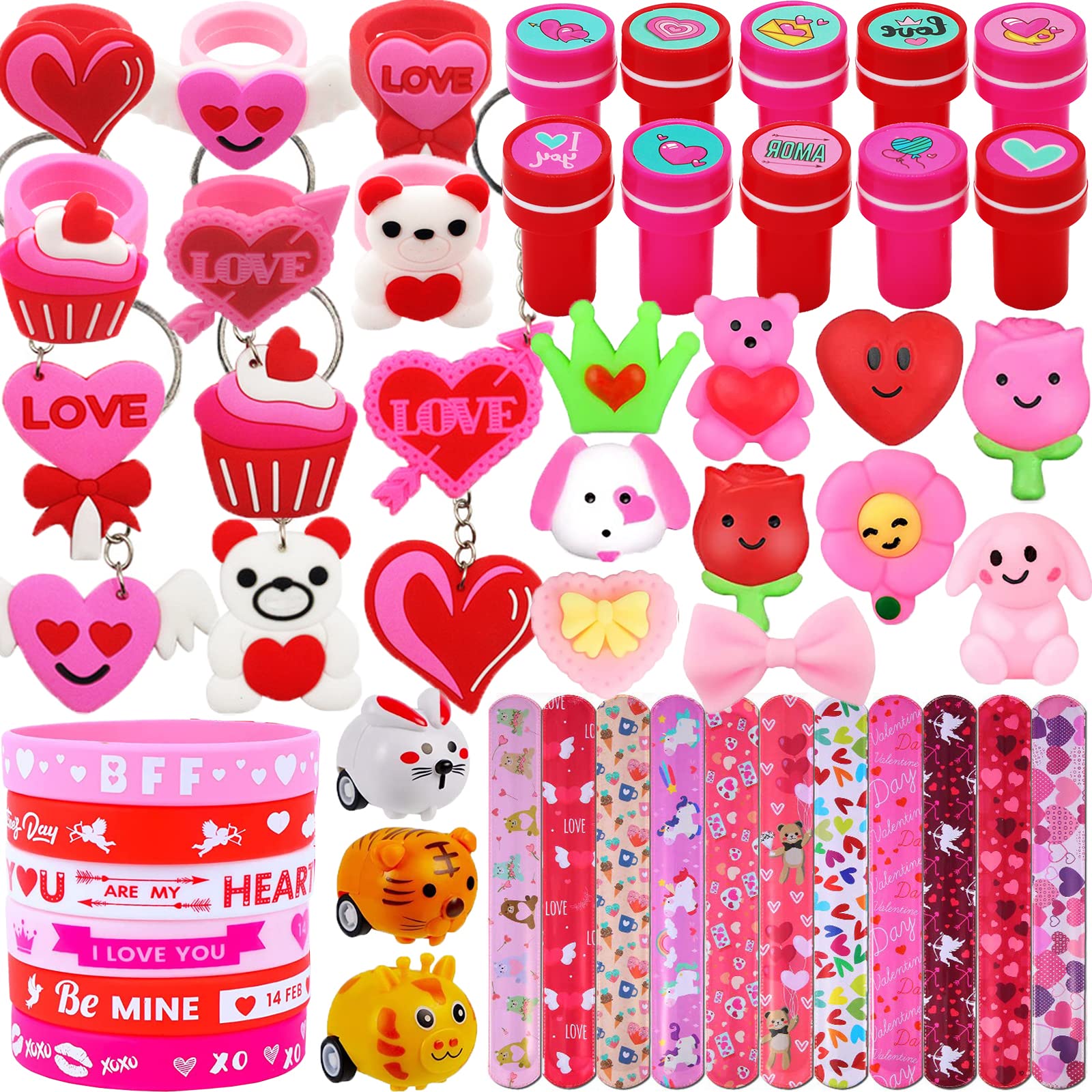Mctuoba 54 Pack Valentines Day Party Favors For Kids Treasure