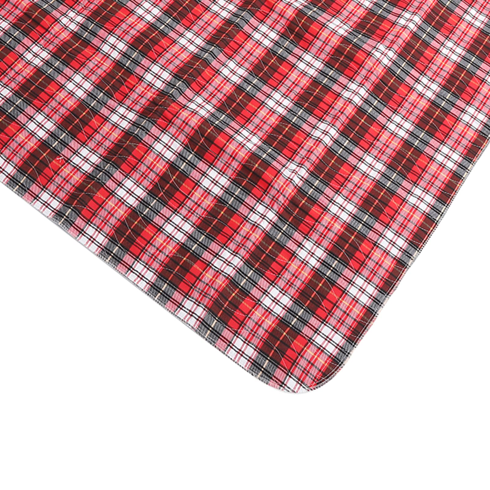 Jiawu Podkładka Pod łóżko, Ultrachłonna Podkładka Pod łóżko z wodoodporną podkładką na Mocz Bawełniana Wielokrotnego Użytku, którą Można prać w Pralce, dla Osób Starszych Niepełnosprawnych Opieka