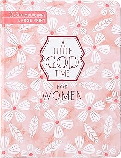 A Little God Time for Women: 365 Daily Devotions (Large Print)