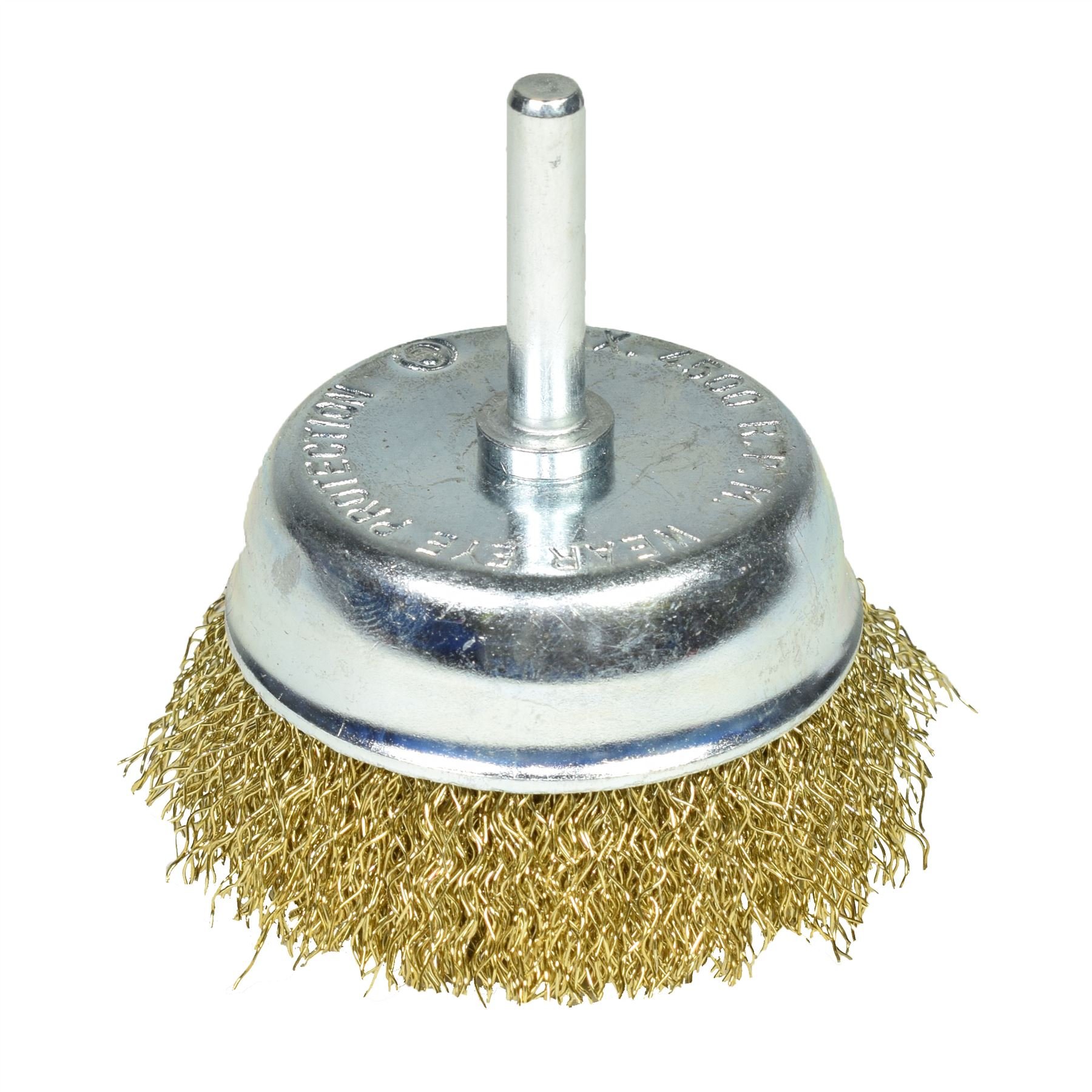 Confezione 2475mm spazzoa tazza punten acciaio rivestiton ottone ruggine