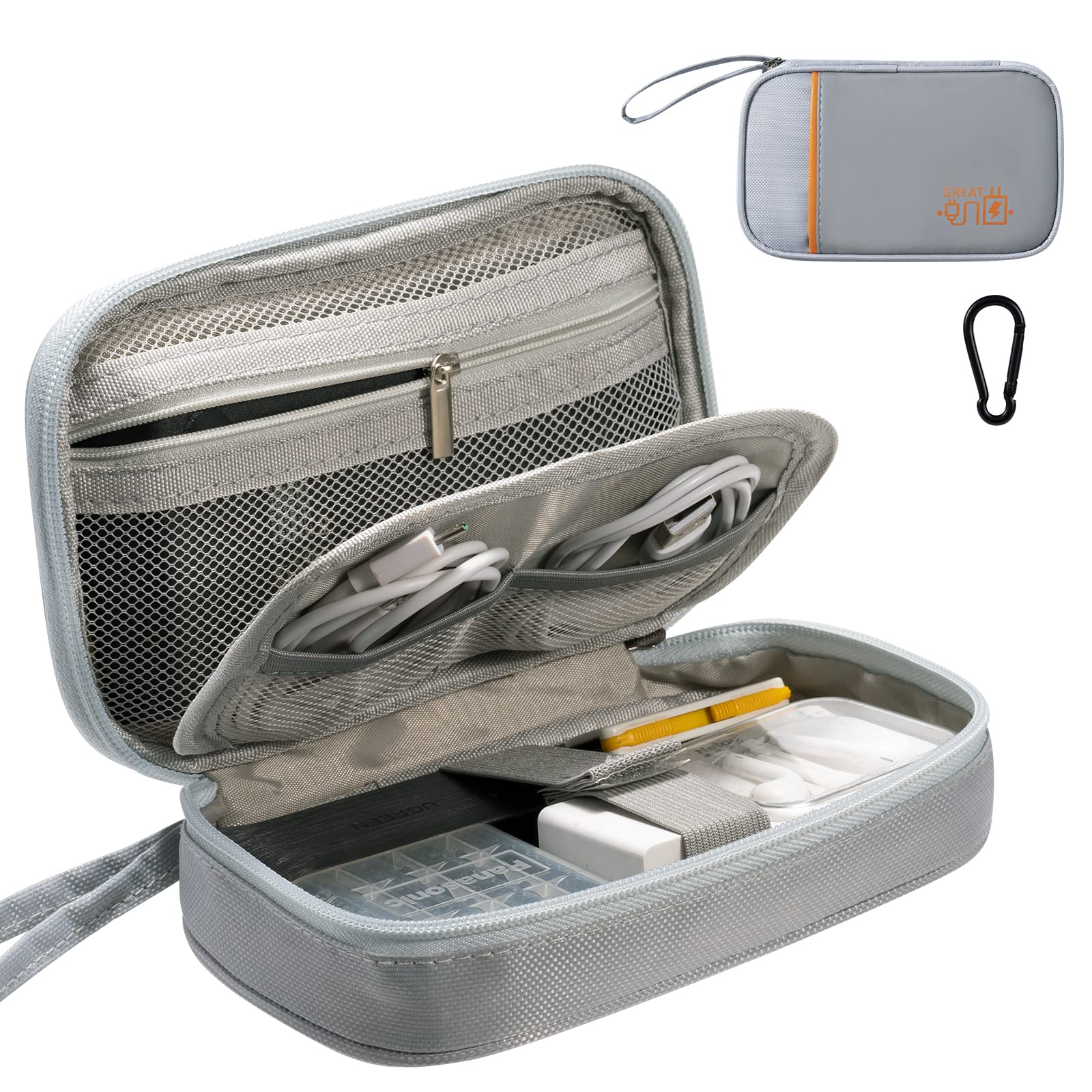 JOLNEX Borsa per cavi organizer per hard disk, ipereabile, piccola JOLNEX Borsa per cavi organizer per hard disk, ipereabile, piccola