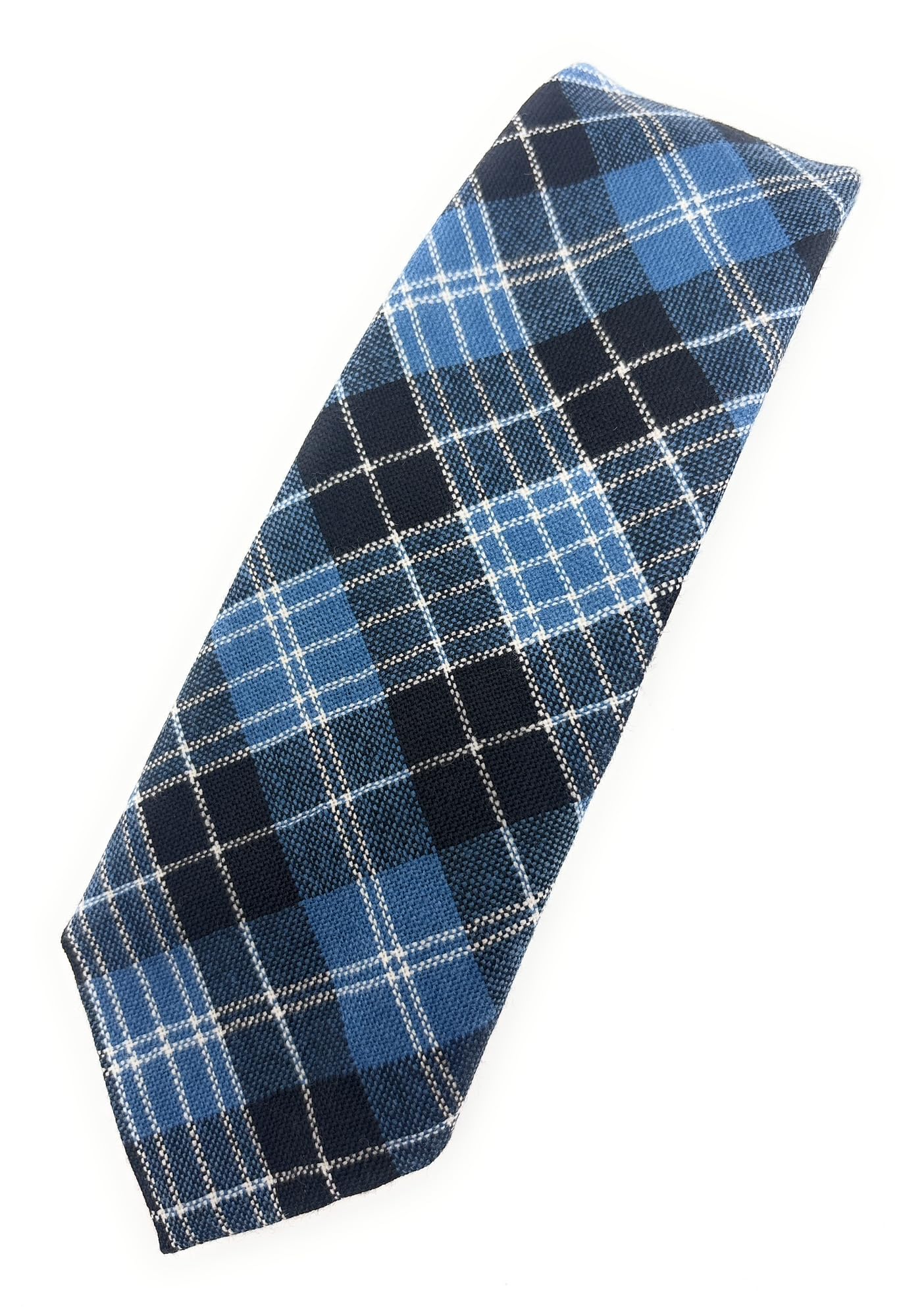 Scottish Essence Clark Ancient Pure Wool Scottish Tartan Necktie Available In Various Tartans - Made In Scotland (Clark Ancient)