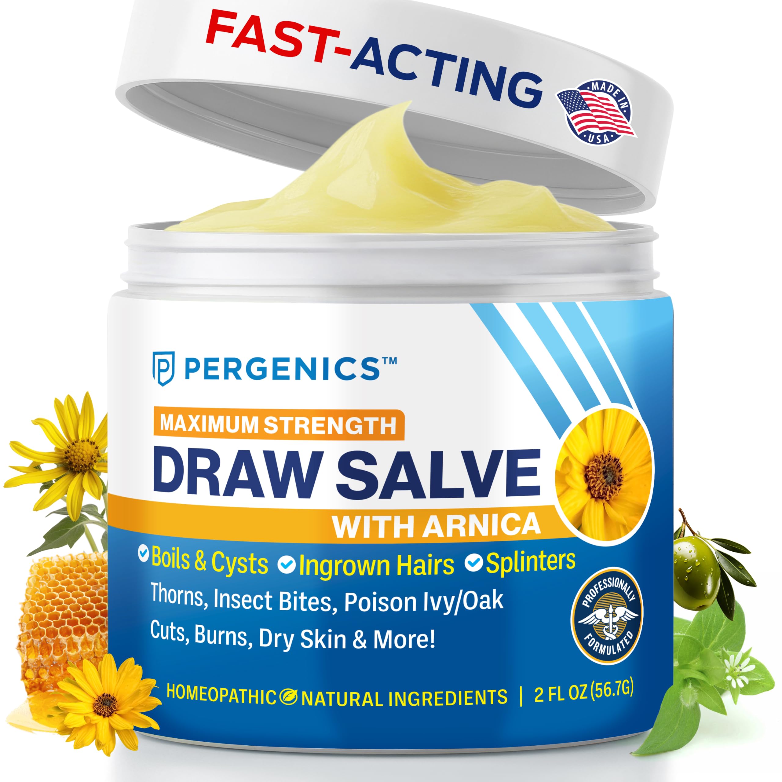 Pergenics Drawing Salve with Arnica