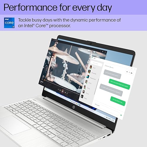 Miniatura 4 de HP Portátil 15-dy2718nr, 11 generación Intel Core i7-1165G7, Gráficos Intel Iris Xe, DDR4 de 12 GB, (15-dy2718nr, plateado)