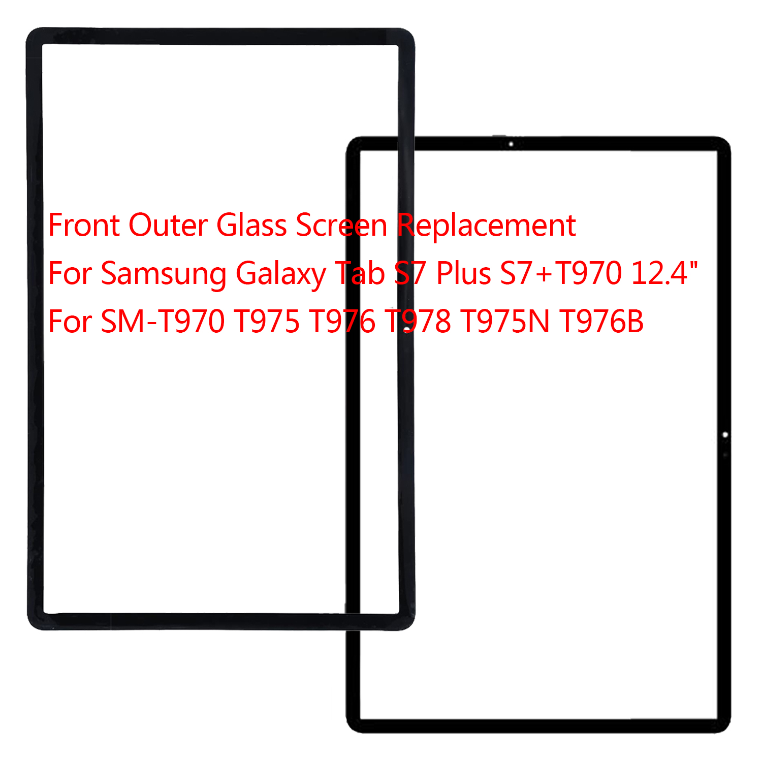 Amazon.com: for Samsung Galaxy Tab S7+ S7 Plus Screen Replacement 