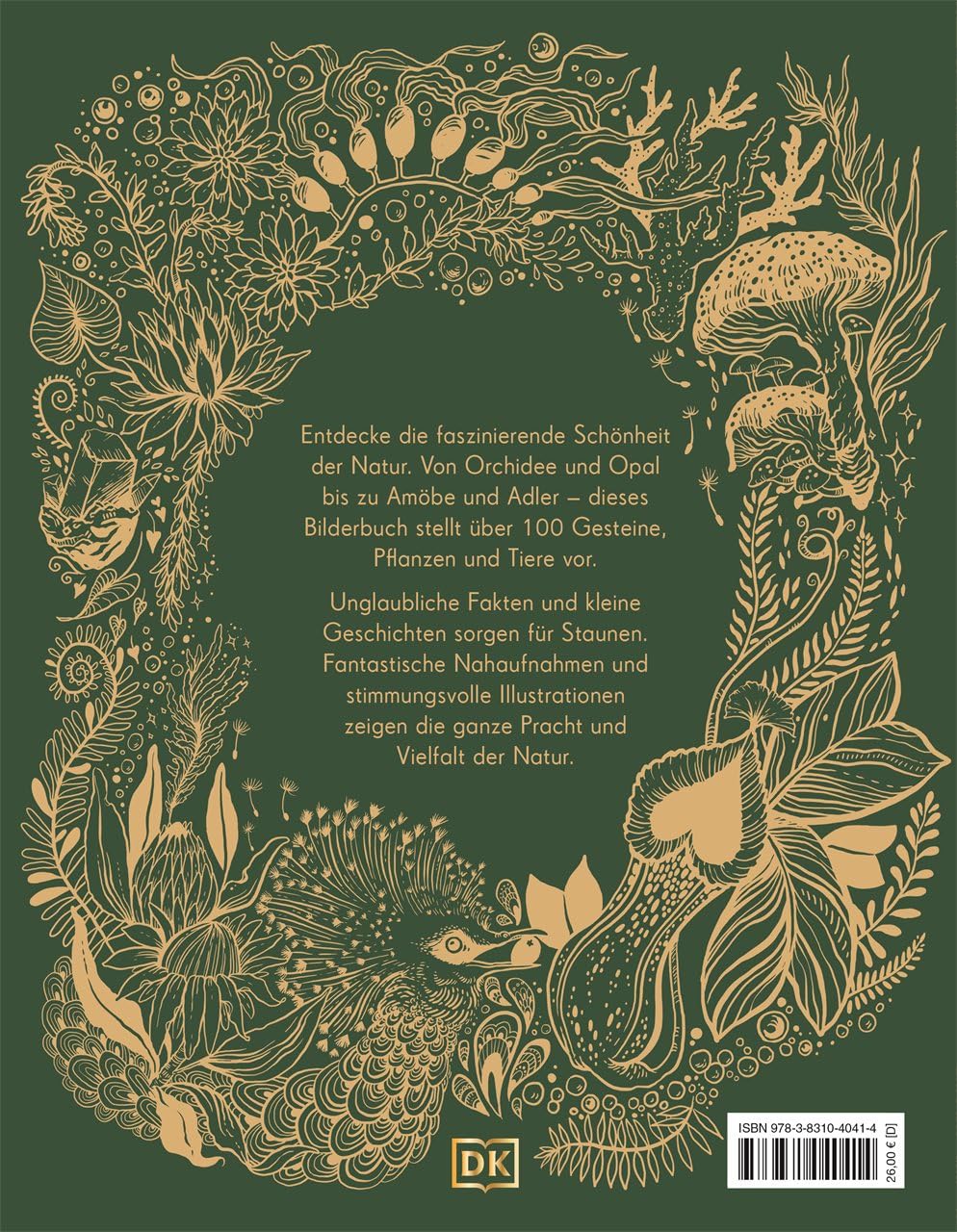 Wundervolle Welt der Natur: Ein Naturbilderbuch für die ganze Familie. Hochwertig ausgestattet mit Lesebändchen, Goldfolie und Goldschnitt