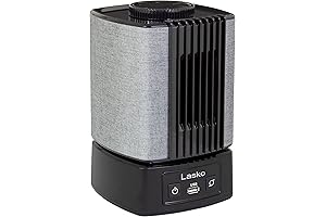 Lasko SB100 SlumberBreeze 2-in-1: Quiet Cooling and Restful Ambiance for Your Home