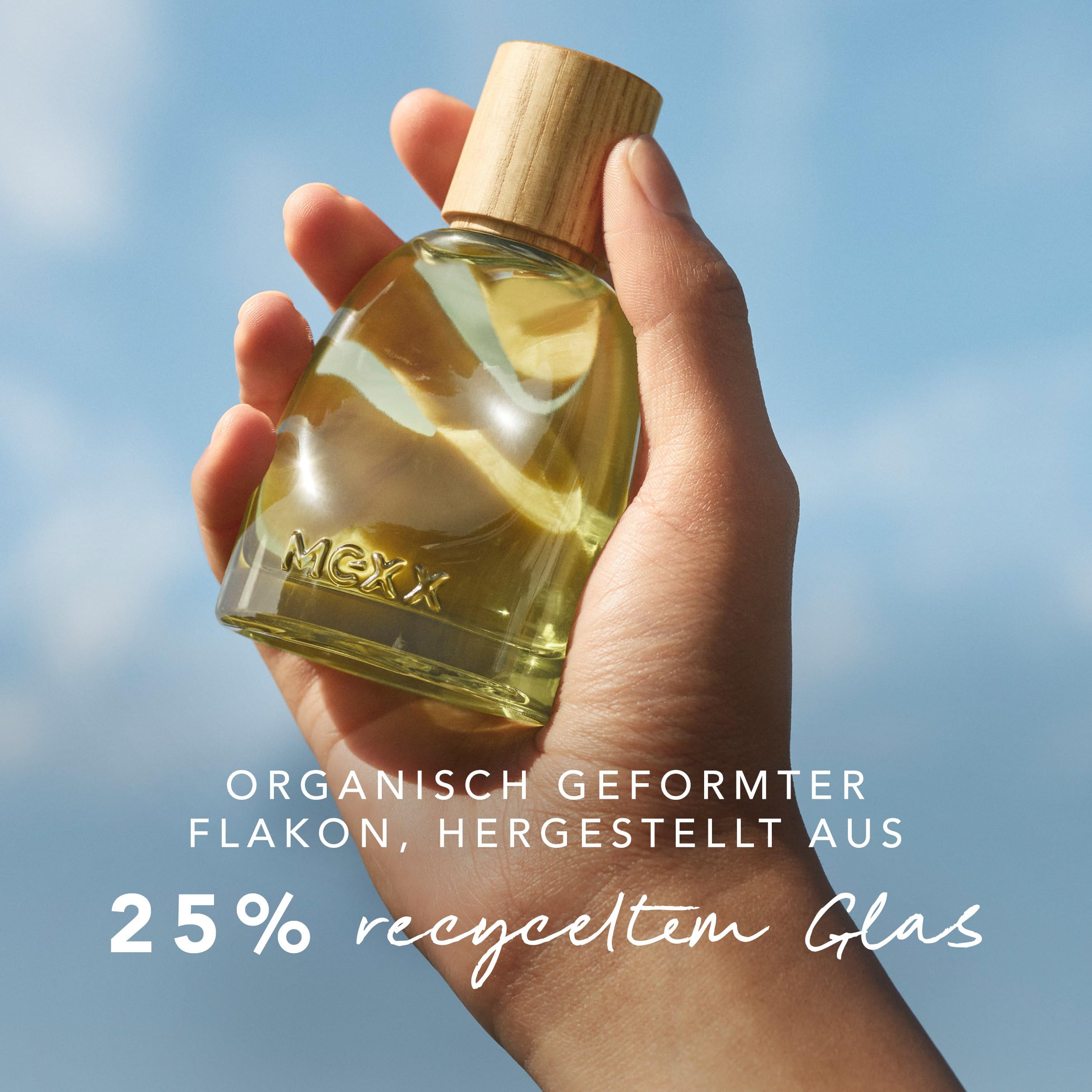 Mexx Inspired Nature Eau de Parfum für Frauen, floral-fruchtiger Duft für Sie mit stimmungsaufhellenden Eigenschaften, 50 ml (Packung mit 2)