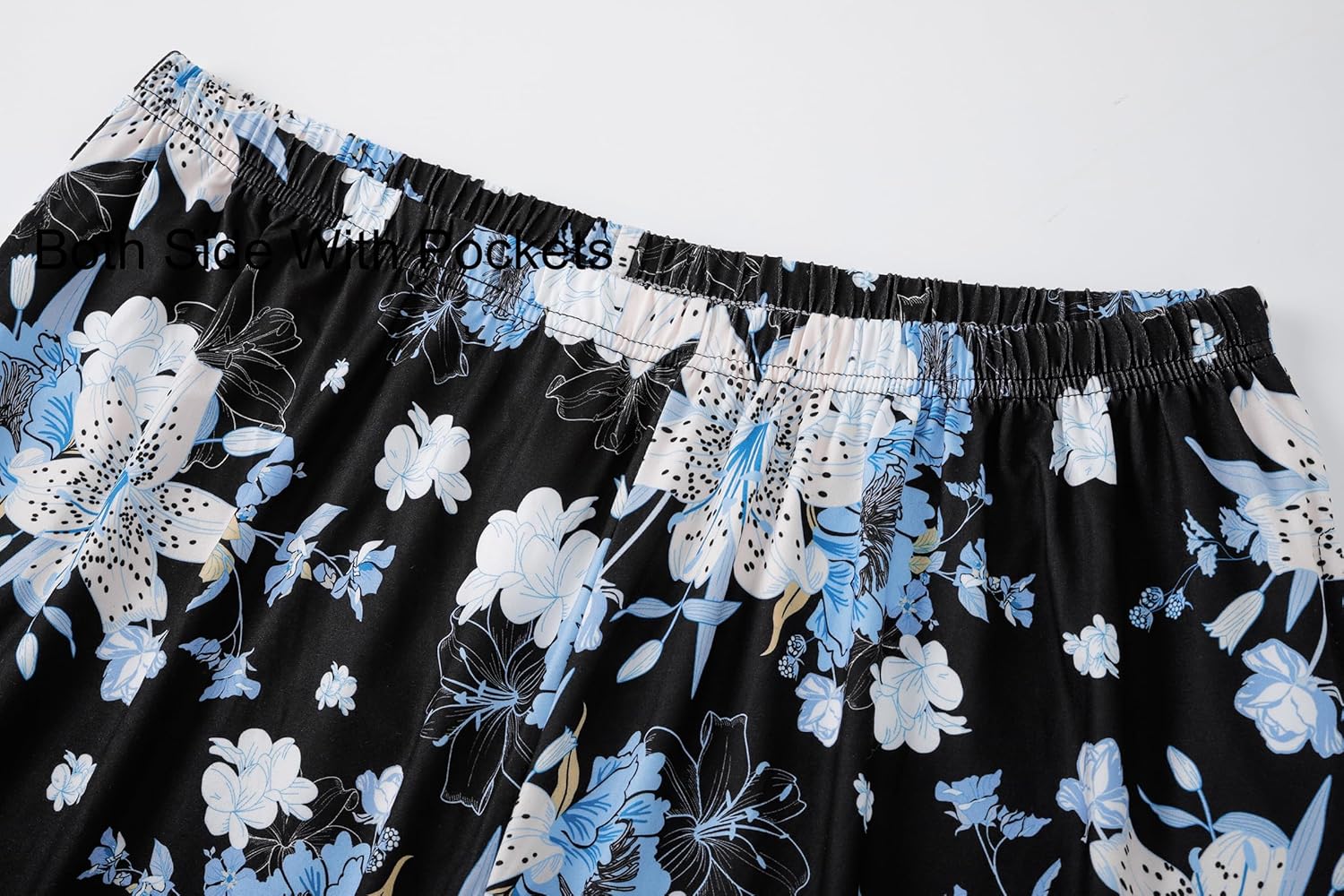 Vozanet Women's Pajama Sets Short Sleeve with Long Pant Soft Sleepwear Printed pj Loungewear With TWO Pockets Size 1X to 5X - Image 4