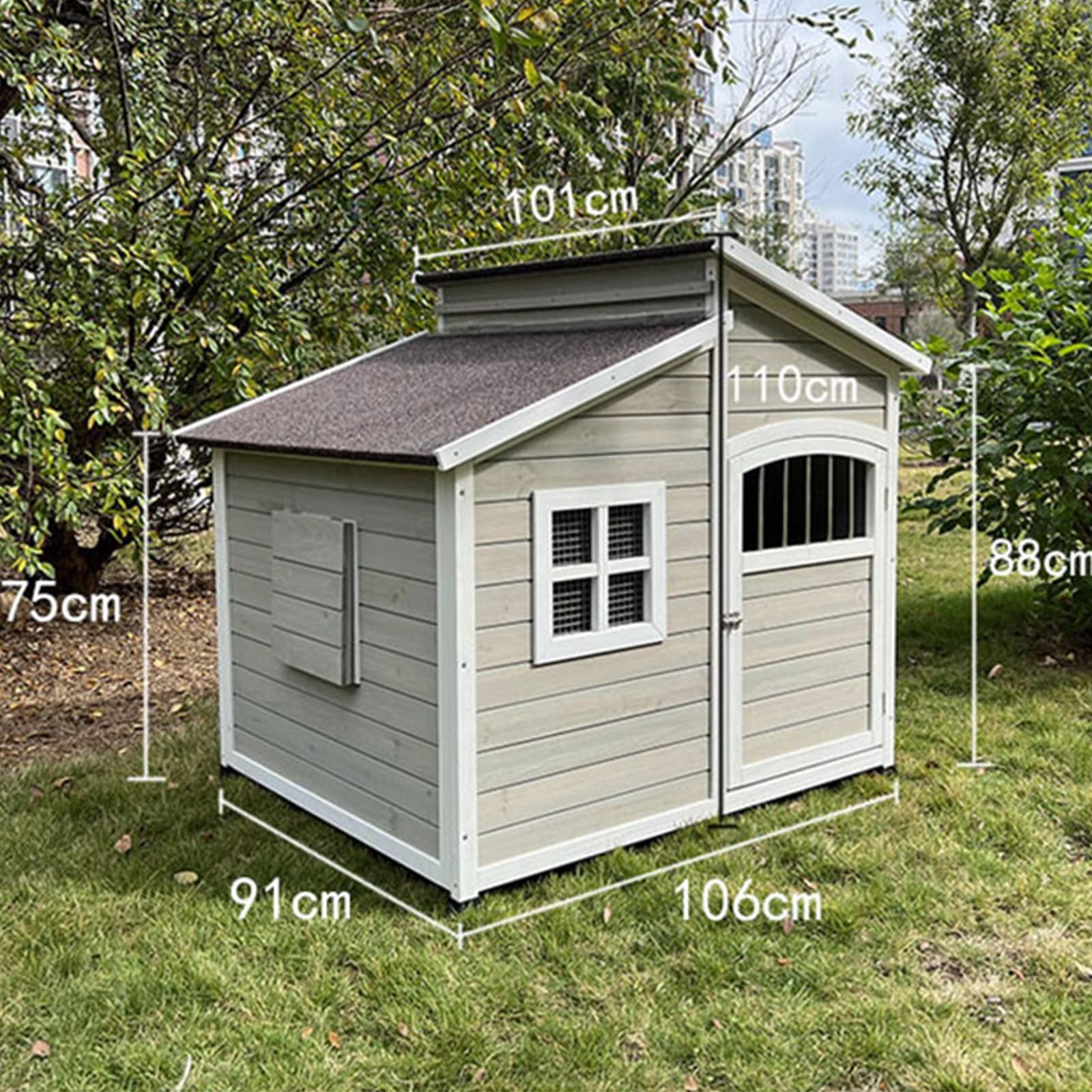 Villa para Gatos, caseta para Perros al Aire Libre, Jaula para Perros al Aire Libre, Interior, Perro Grande, Golden Retriever, casa para Mascotas Samoyedo, casa para Gatos, condominio para Gatos